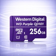 256GB Микро SD карта за видеонаблюдение Western Digital Purple