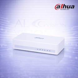 5-портов суич с 10/100 Mbps портове, 1Gbps капацитет, plug & play и компактeн дизайн Dahua PFS3005-5ET-L-V2