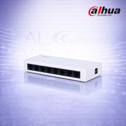 8-портов Gigabit суич с 16Gbps капацитет, plug & play и компактeн дизайн Dahua PFS3008-8GT-L-V2