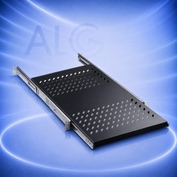 FORMRACK F2210HREK – 19" Усилен Плъзгащ Се Рафт 1000 mm, Товароносимост 50 kg за Комуникационни и Сървърни Шкафове