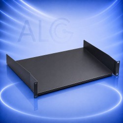 FORMRACK F101RA2U – 19" 2U Rack Монтажен Рафт 350 mm, Товароносимост 10 kg за Комуникационни Шкафове