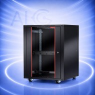 FORM BETA-26U60100 – 19" Подов Rack Шкаф 26U 600x1000 mm със Закалена Стъклена Врата