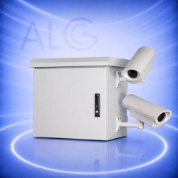 FORM MBS-9U450 – IP66 Външен Комуникационен Шкаф 9U 600x450 mm за Монтаж на Стълб