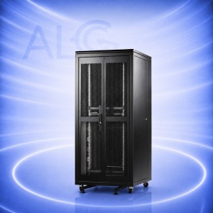 FORM SC-42U80100 – 19" Сървърен Rack Шкаф 42U 800x1000 mm с Двойно Перфорирани Врати
