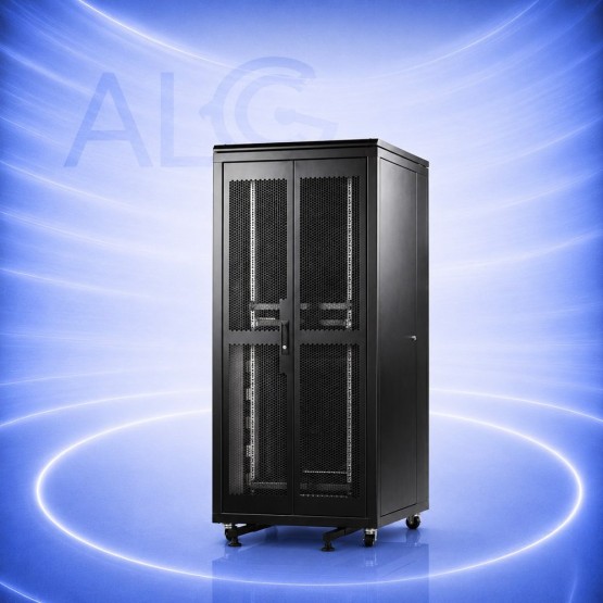 FORM SC-36U80100 – 19" Сървърен Rack Шкаф 36U 800x1000 mm с Двойно Перфорирани Врати