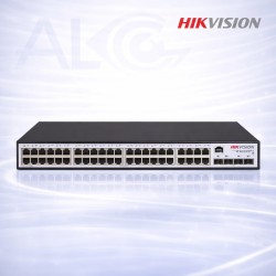 52 портов Hikvision Smart суич DS-3E2552-HI-48T4F с 48 Gigabit порта и 4 SFP uplink