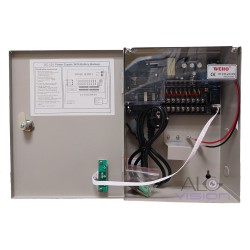 9 канален захранващ блок с UPS функция 150W 12V-12,5A-UPS