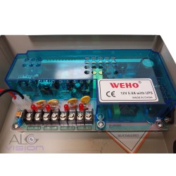 4 канален захранващ блок с UPS функция 60W 12V-5A-UPS