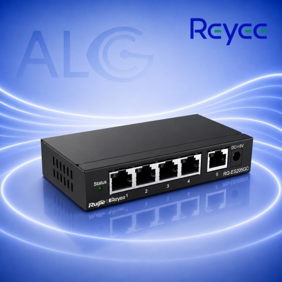 Ruijie Reyee RG-ES205GC – 5-Портов Smart Cloud Managed Gigabit Суич с Ruijie Cloud Управление