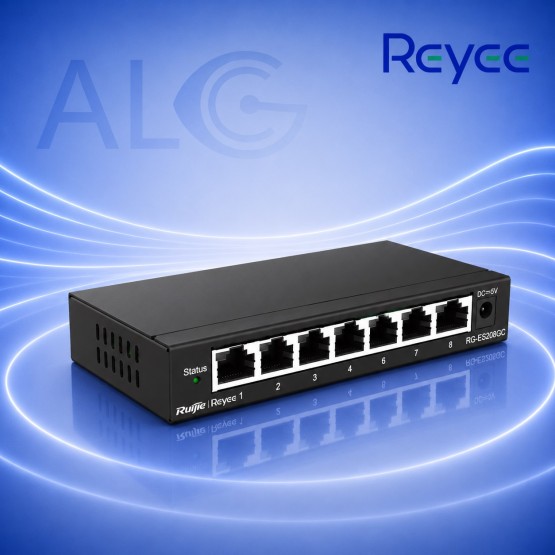 Ruijie Reyee RG-ES208GC – 8-Портов Smart Cloud Managed Gigabit Суич с Ruijie Cloud Управление