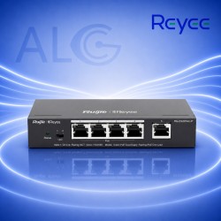Ruijie Reyee RG-ES205GC-P – 5-Портов Smart Cloud Managed Gigabit PoE Суич с 4 PoE+ Порта