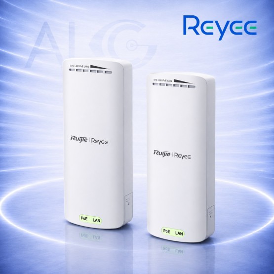 Ruijie Reyee RG-EST100-E – 2.4GHz Wireless Bridge Kit до 500m за Видеонаблюдение и Мрежови Връзки