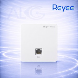 Ruijie Reyee RG-RAP1261 – AX3000 Wi-Fi 6 Ултратънък Стенен Access Point с Gigabit Портове и Cloud Управление