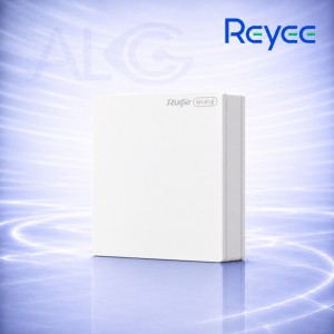 Ruijie Reyee RG-RAP62-Wall-Lite – AX3000 Wi-Fi 6 Стенен Access Point с Gigabit Портове и Cloud Управление