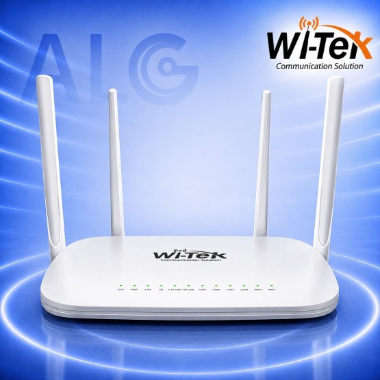 WI-TEK WI-R3 – AC1200 Dual-Band Mesh Рутер с PoE Passthrough и Cloud Управление