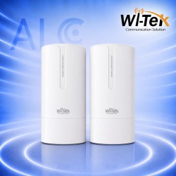 WI-TEK WI-CPE111-KIT V3 – 2.4GHz 300Mbps Безжичен Мост до 2km за IP Видеонаблюдение