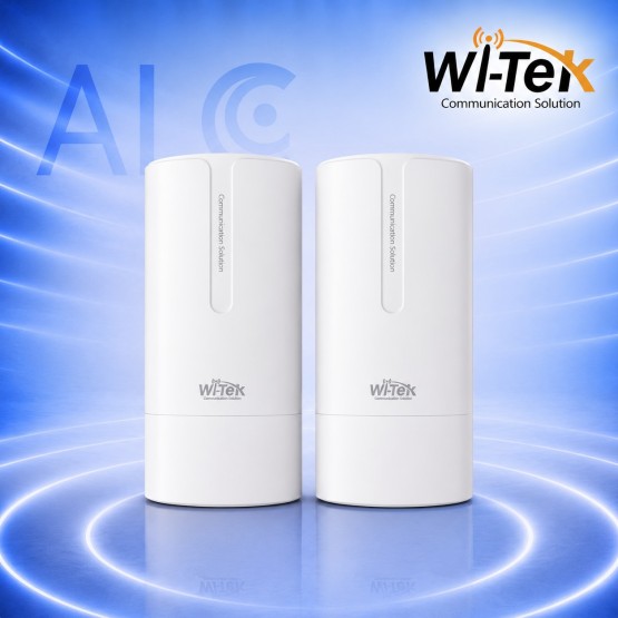 WI-TEK WI-CPE111-KIT V3 – 2.4GHz 300Mbps Безжичен Мост до 2km за IP Видеонаблюдение