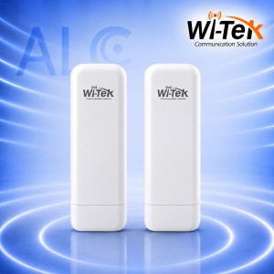WI-TEK WI-CPE513P-KIT V3 – 5GHz 300Mbps Безжичен Мост до 5km за IP Видеонаблюдение