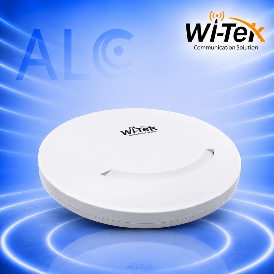 WI-TEK WI-AP210-Lite V2 – 300Mbps Таванен Wi-Fi Access Point с PoE и Cloud Управление