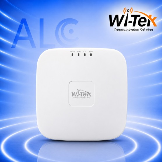 WI-TEK WI-AP217 V2 – AC1200 Dual-Band Таванен Wi-Fi 5 Access Point с Gigabit PoE и Cloud Управление
