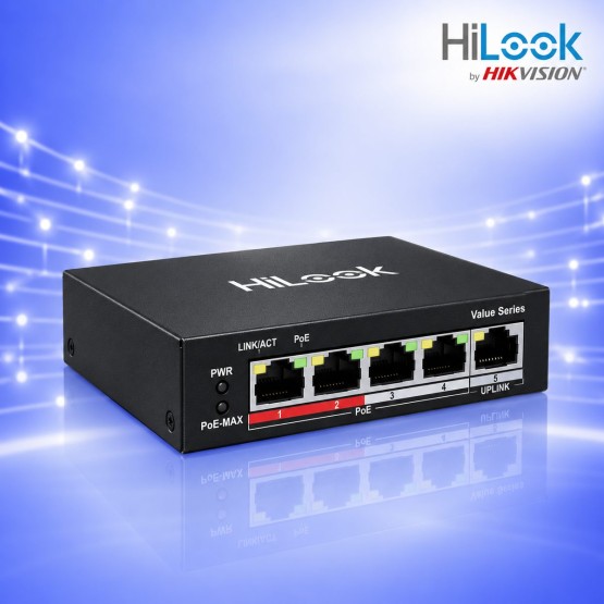 5 Портов PoE Суич, 4 Порта PoE и 1 Порт Uplink