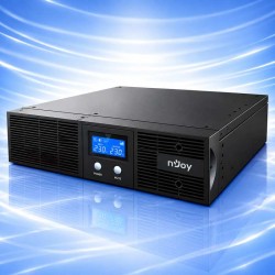 UPS nJoy Aster 1K – 1000VA/900W On-Line Pure Sine Wave, Rack/Tower