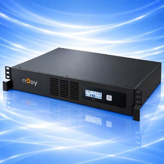 UPS nJoy Code 2000 – 2000VA/1200W Line-Interactive с AVR, LCD, Rack 2U
