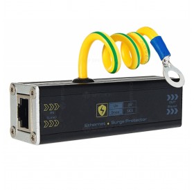 Гръмозащита по Ethernet LAN кабел, PoE/PoE+ съвместимост USP201GE-POE