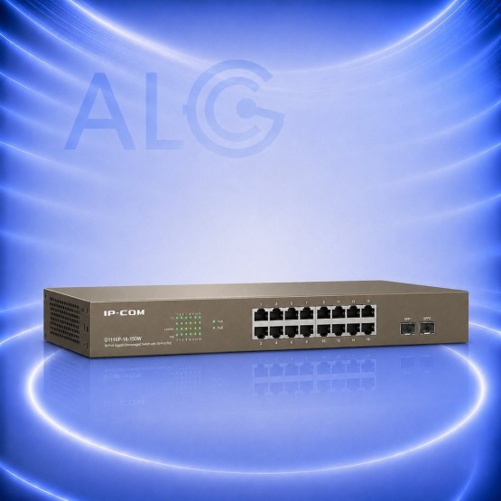 IP-COM G3318P-16-250W Cloud Managed Gigabit PoE Суич 16 PoE Порта 250W