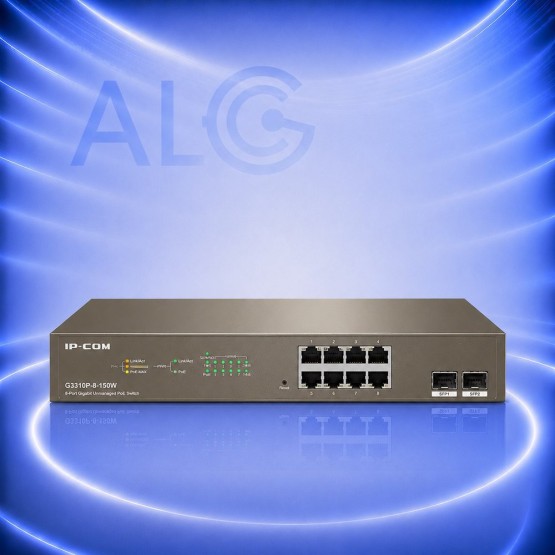 IP-COM G3310P-8-150W Cloud Managed Gigabit PoE Суич 8 PoE Порта 150W