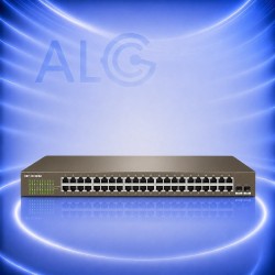 IP-COM G1050F Gigabit Суич 48 LAN Порта, 2 SFP, Unmanaged Метален