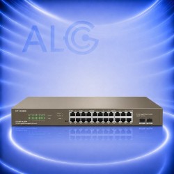 IP-COM G1126P-24-410W Gigabit PoE Суич 24 PoE Порта, 2 SFP, 370W