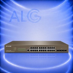 IP-COM G5328P-24-410W L3 Managed Gigabit PoE Суич 24 PoE Порта, 4 SFP, 370W