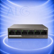 Tenda TEF1106P-4-63W PoE Суич 4 PoE Порта, 2 Uplink, 63W