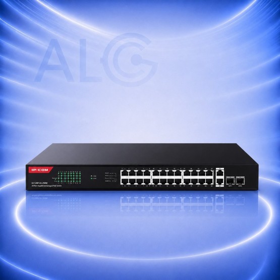 IP-COM TEG1120P-16-250W Gigabit PoE Суич 16 PoE Порта, 2 RJ45, 2 SFP, 250W