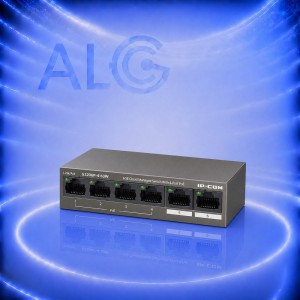 IP-COM G2206P-4-63W Cloud Managed Gigabit PoE Суич 4 PoE Порта, 2 Uplink, 58W