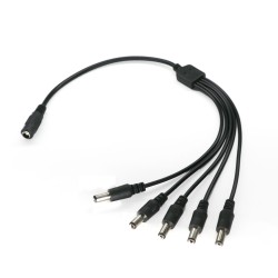 12V/5A захранване с 5 изхода 