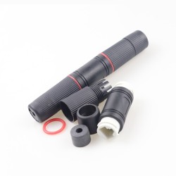 Преходен конектор с двоен RJ45 влаго-устойчив CON-431