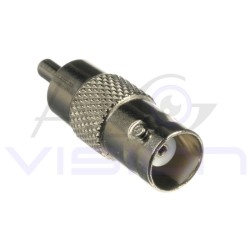 Преходен конектор BNC женско / RCA мъжко 