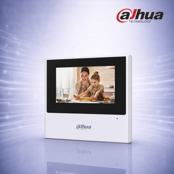 Dahua VTH2611L-WP 4.3" WiFi IP Домофонен Монитор Touch Screen PoE SIP