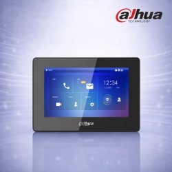Dahua VTH5422HB 7" 2-Wire IP Домофонен Монитор Touch Screen PoE Черен