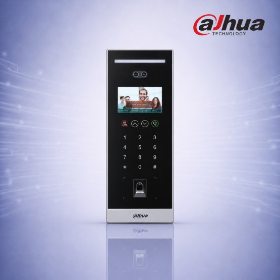 Dahua VTO6541H-S2 2MP IP Домофонна Станция с Лицево Разпознаване, Пръстов Отпечатък и RFID PoE