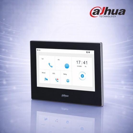 Dahua VTH2521G IP Домофонен Монитор 7" Touch Screen PoE SIP