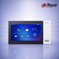 Dahua VTH2421FW-P 7" WiFi IP Домофонен Монитор Touch Screen PoE Бял