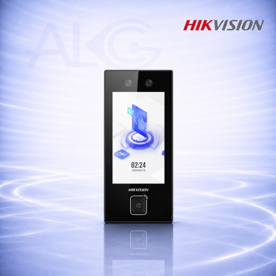 Терминал за контрол на достъп с лицево разпознаване, Fingerprint, QR код и Wi-Fi HIKVISION DS-K1T344MBWX-QRE1