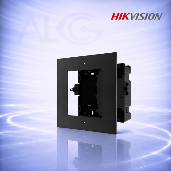 Черна вградена монтажна кутия за модулни IP видео домофони HIKVISION DS-KD-ACF1/Black