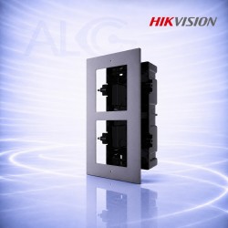 Двойна пластмасова вградена монтажна кутия за модулни IP видео домофони HIKVISION DS-KD-ACF2(Plastic)
