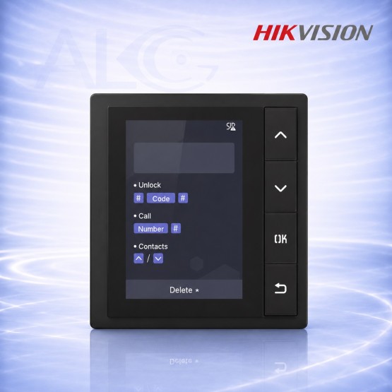 Информационен дисплей модул за IP видео домофон HIKVISION DS-KD-DIS