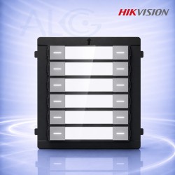 Модул с 12 механични бутона за IP видео домофон HIKVISION DS-KD-K12