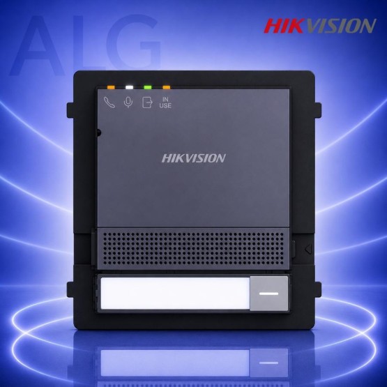 2-Wire HD аудио домофонен модул с алуминиев корпус и IP65 защита HIKVISION DS-KD7000EY-ME2/Aluminum